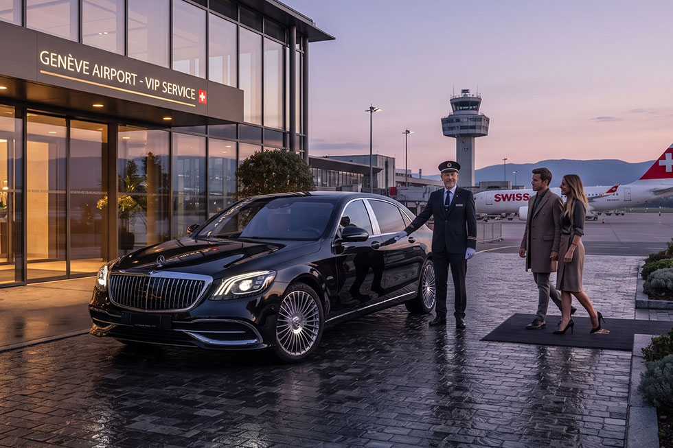 Geneva Airport Limo chauffeur