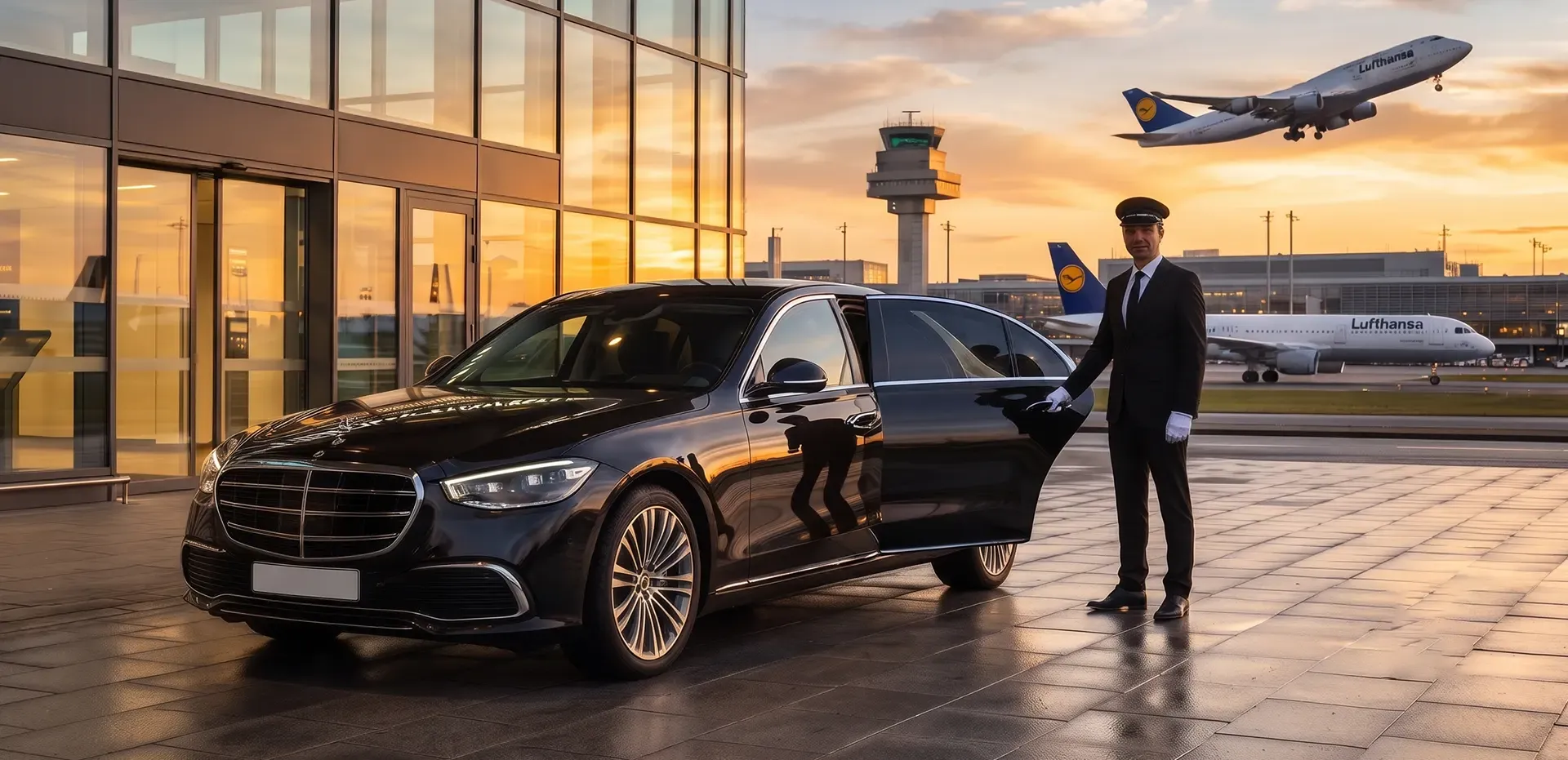 Private car with driver in Geneva